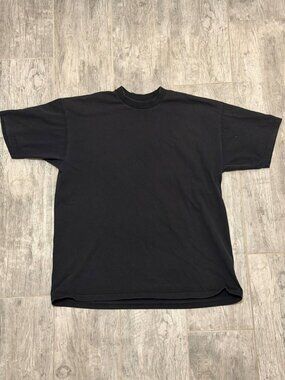 Pro Club Heavyweight Blank T-Shirt 100% Cotton Big & Tall 2XL-Tall Black